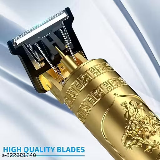 Trimmer Men Professional Cordless Hair Clipper Dragon Style, Rechargeable Trimmer For Beard, Hairs, Moustache & Face, Electric T Blade Zero Gapped Shaving Machine